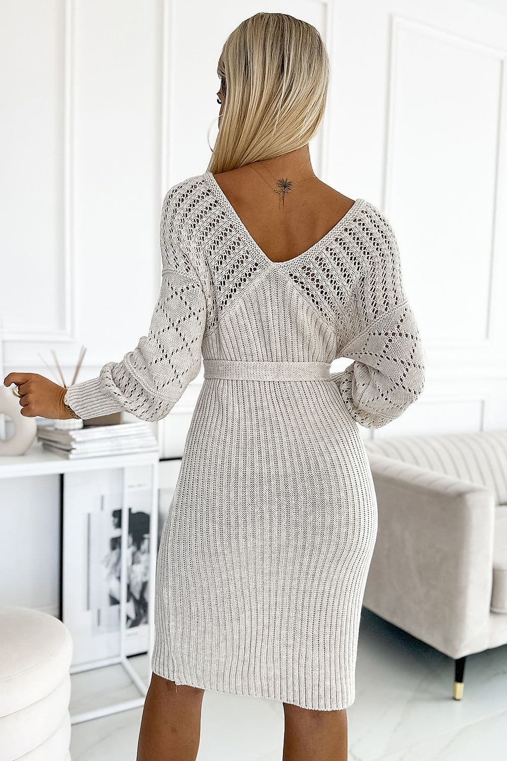 Robe en tricot pour femme – Image 3
